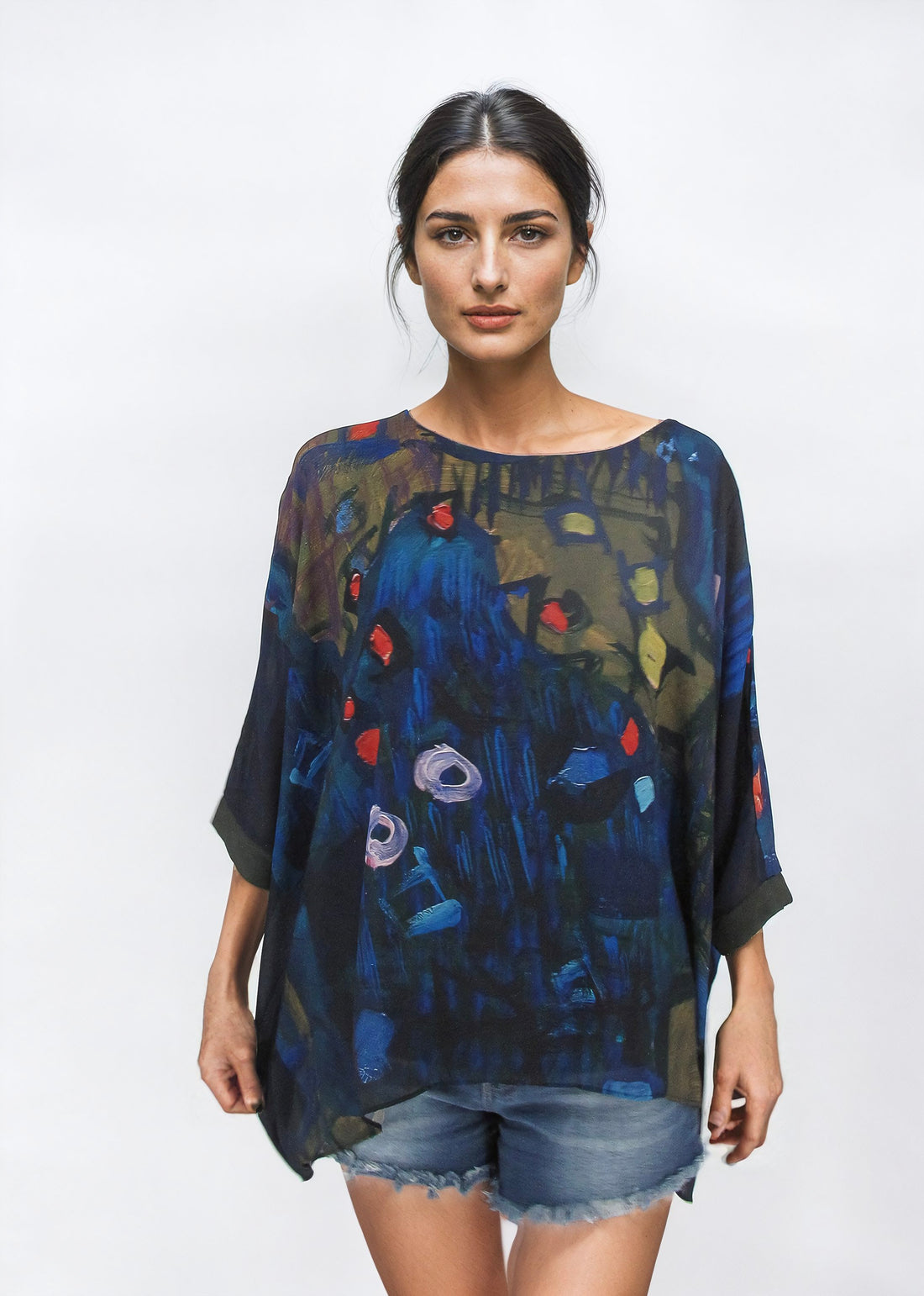 Web Exclusive Capri Poncho