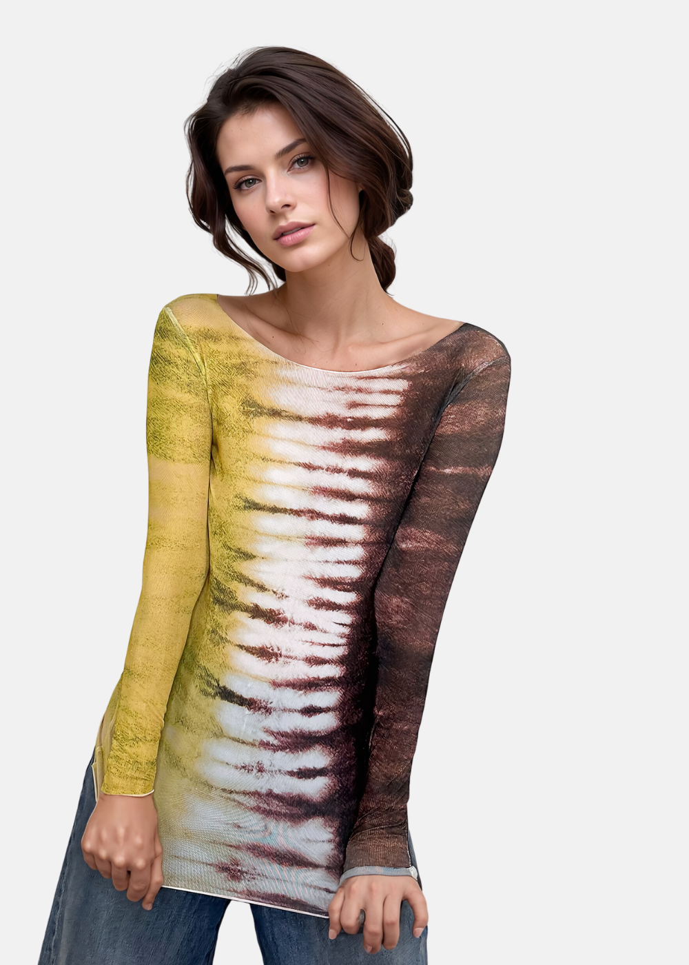 East/West - NudiTee Sheer Top - In Stock