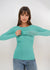 Solid Raw Edge Second Skin Top