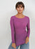 Solid Raw Edge Second Skin Top