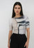 Florence Solid Double Sheer Short Sleeve Top - Prints