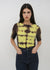 Web Exclusive - Florence Solid Double Sheer Short Sleeve Top - Tie Dye