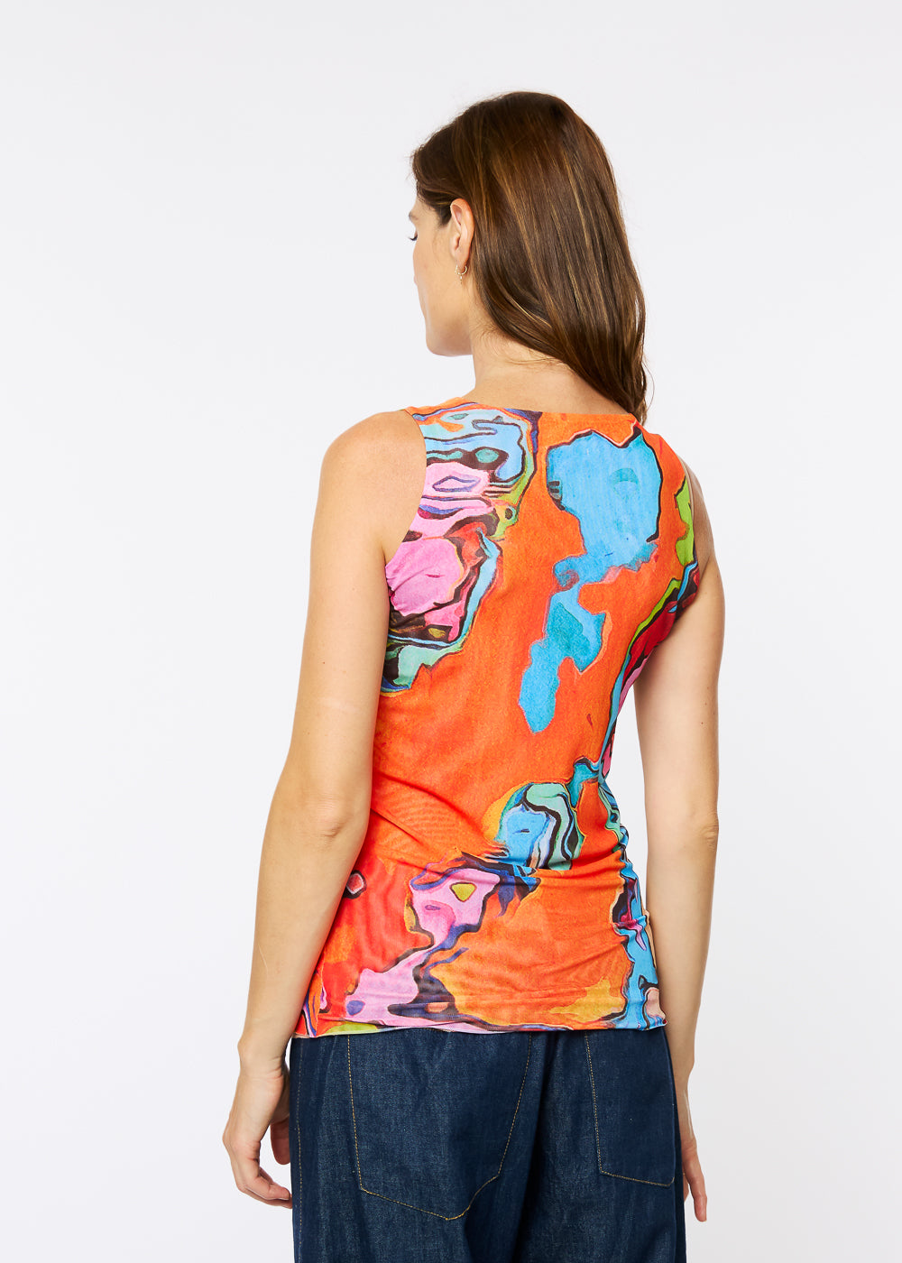 Wake Up - Florence Mesh Tank Top