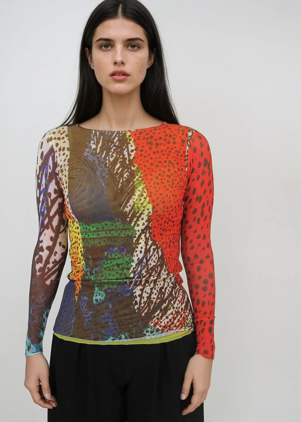 Web Exclusive - Florence Double Sheer Top
