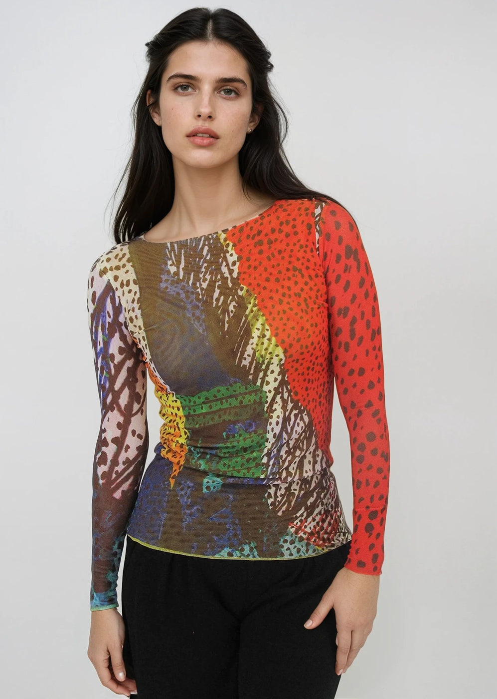 Web Exclusive - Florence Double Sheer Top