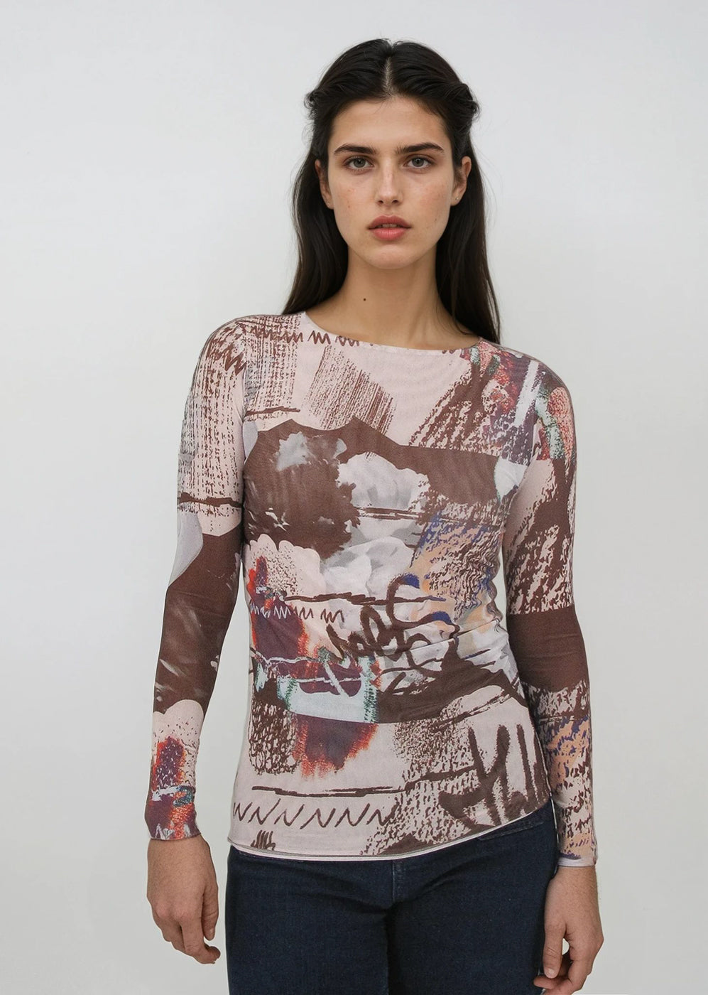 Web Exclusive - Florence Double Sheer Top