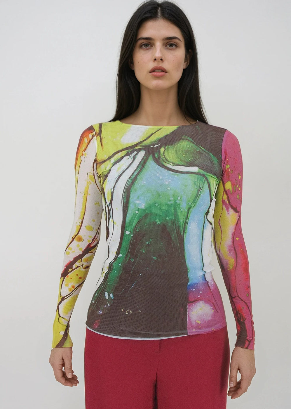 Web Exclusive - Florence Double Sheer Top