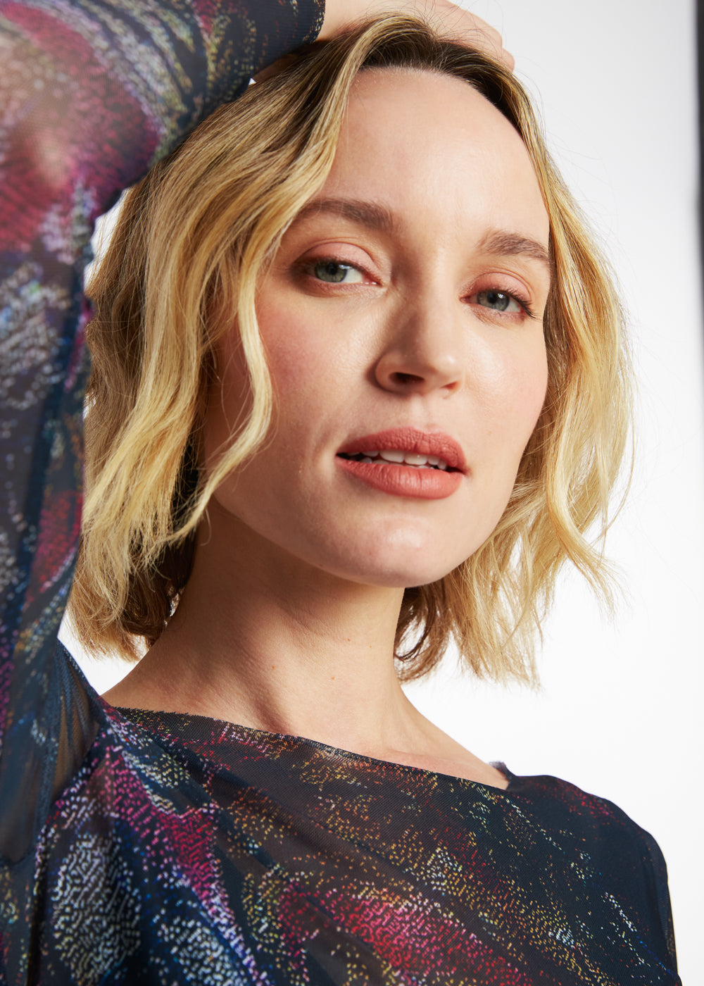 Velvety - NudiTee Sheer Top - In Stock