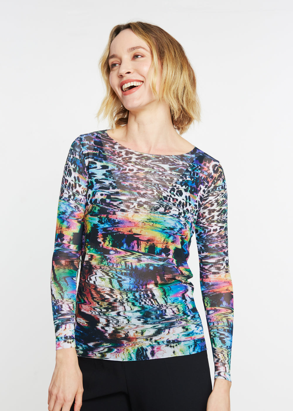 Delusional - NudiTee Sheer Top - In Stock