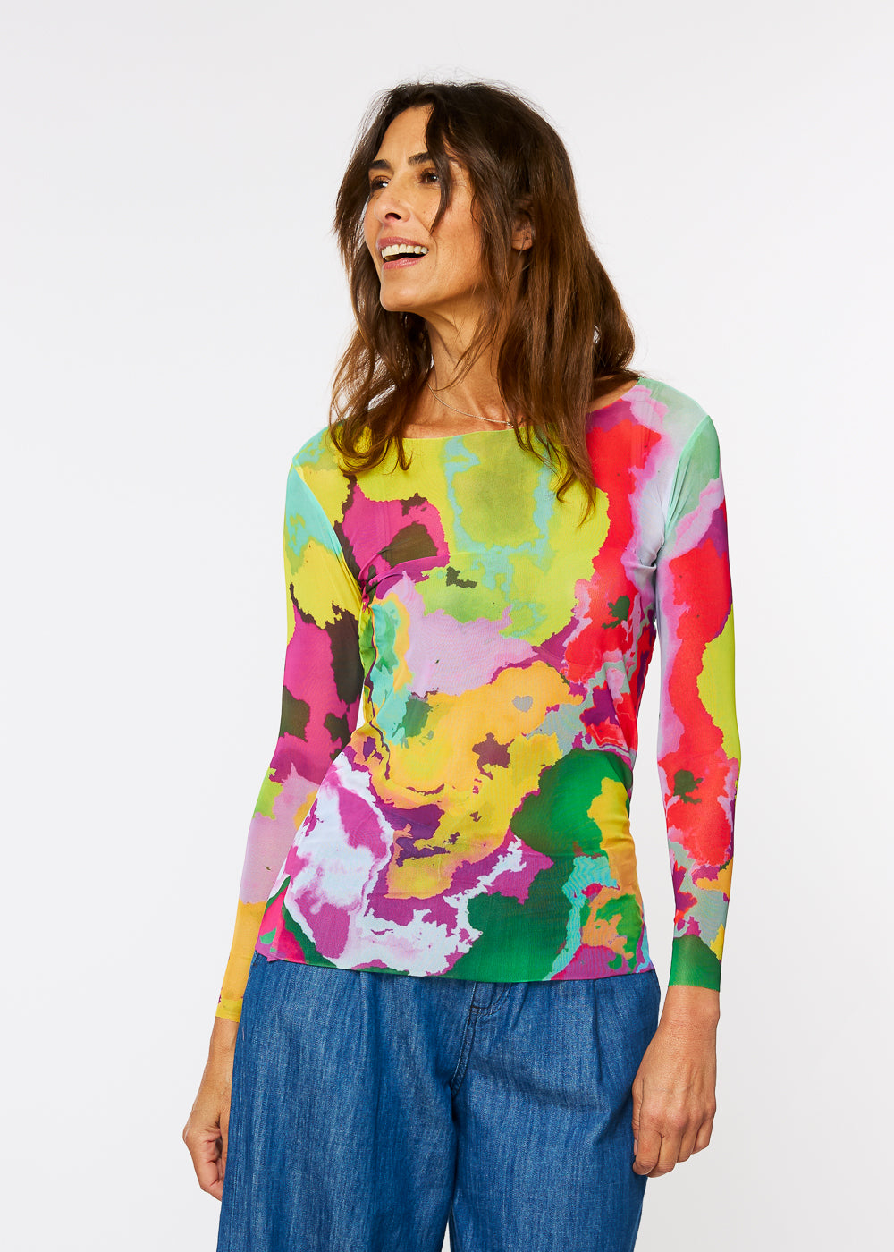 Chromatic - NudiTee Sheer Top