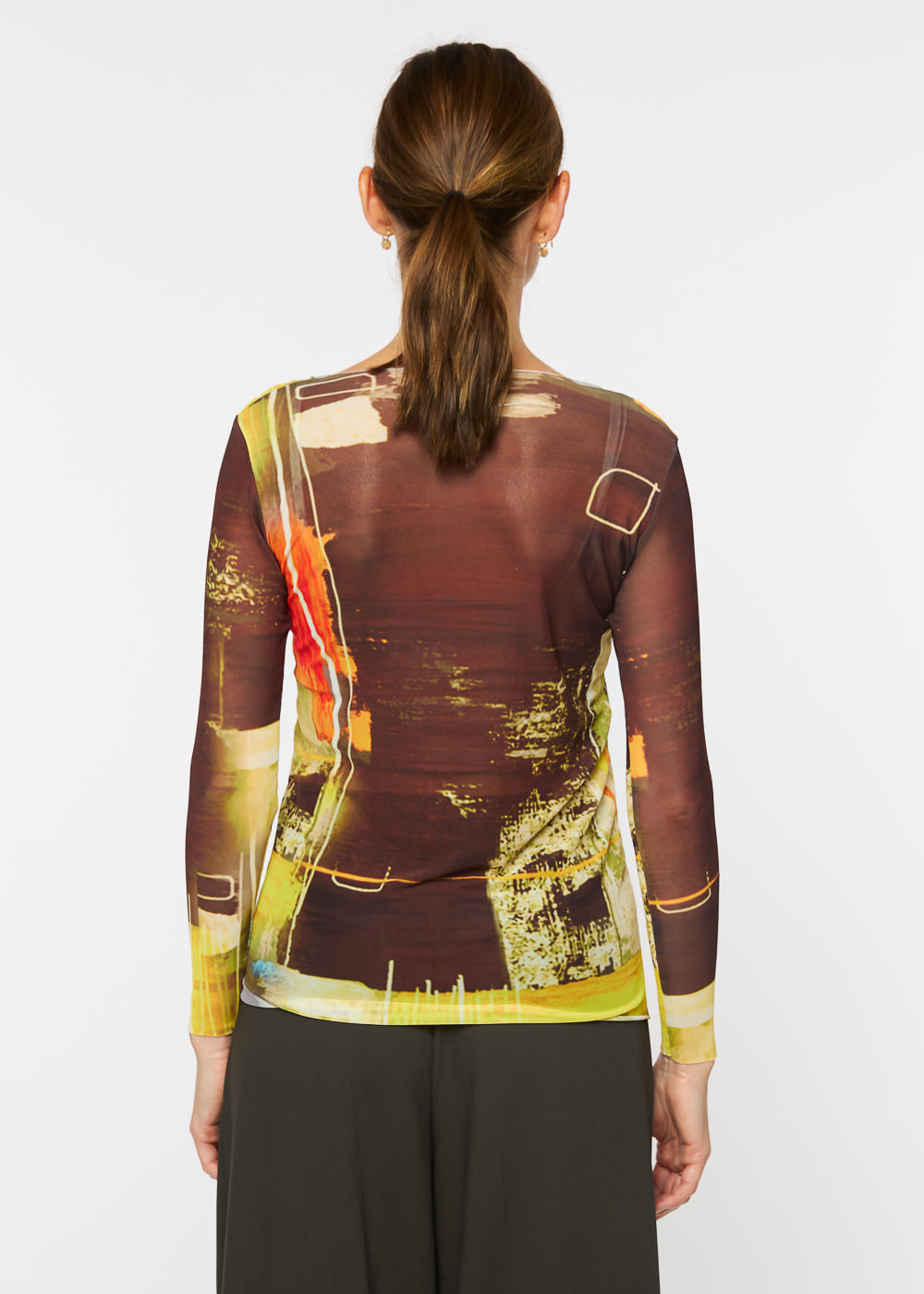 Solar Rust - NudiTee Sheer Top