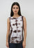 Web Exclusive - Florence Double Sheer Tank Top - Tie Dye