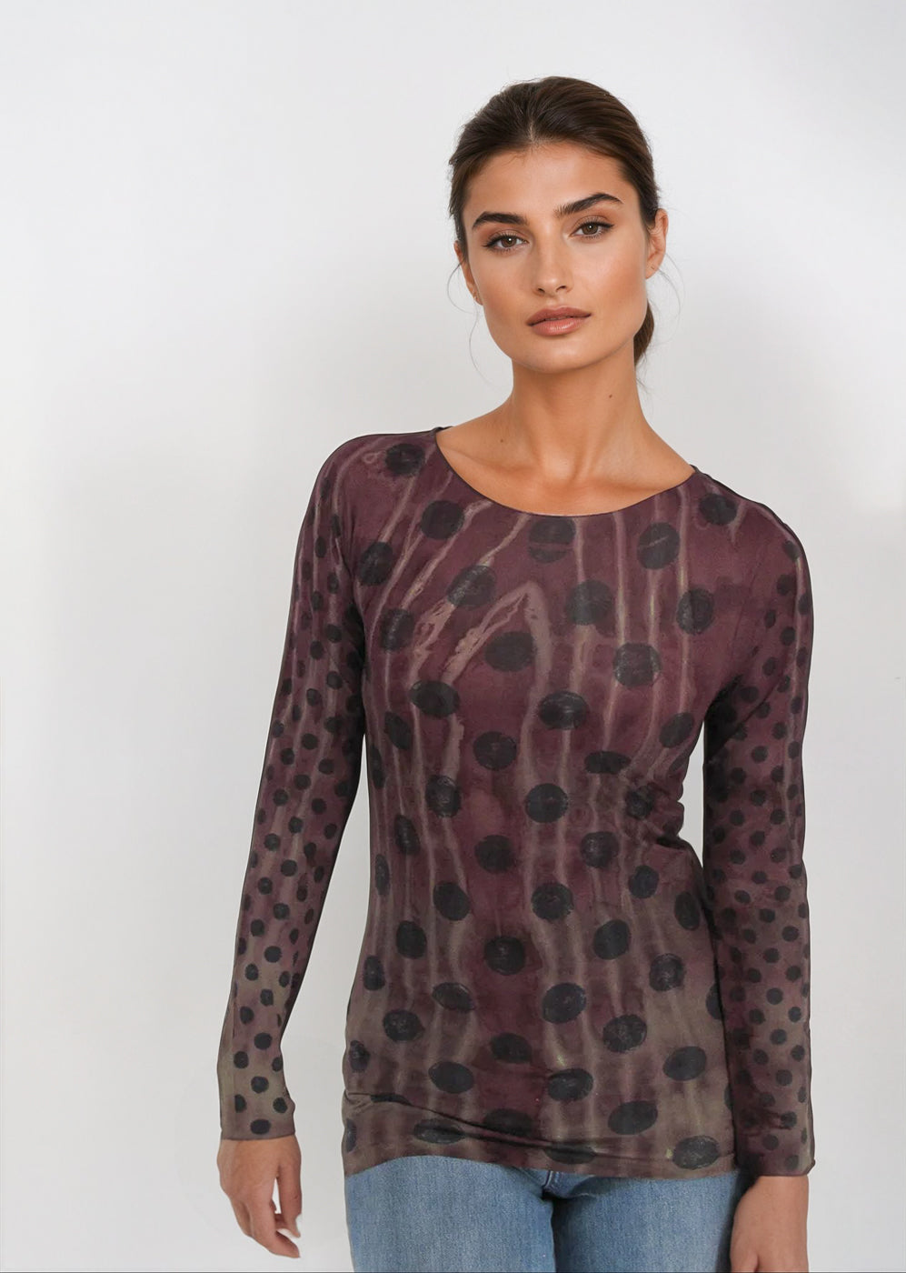 Web Exclusive - Raw Edge Second Skin Top