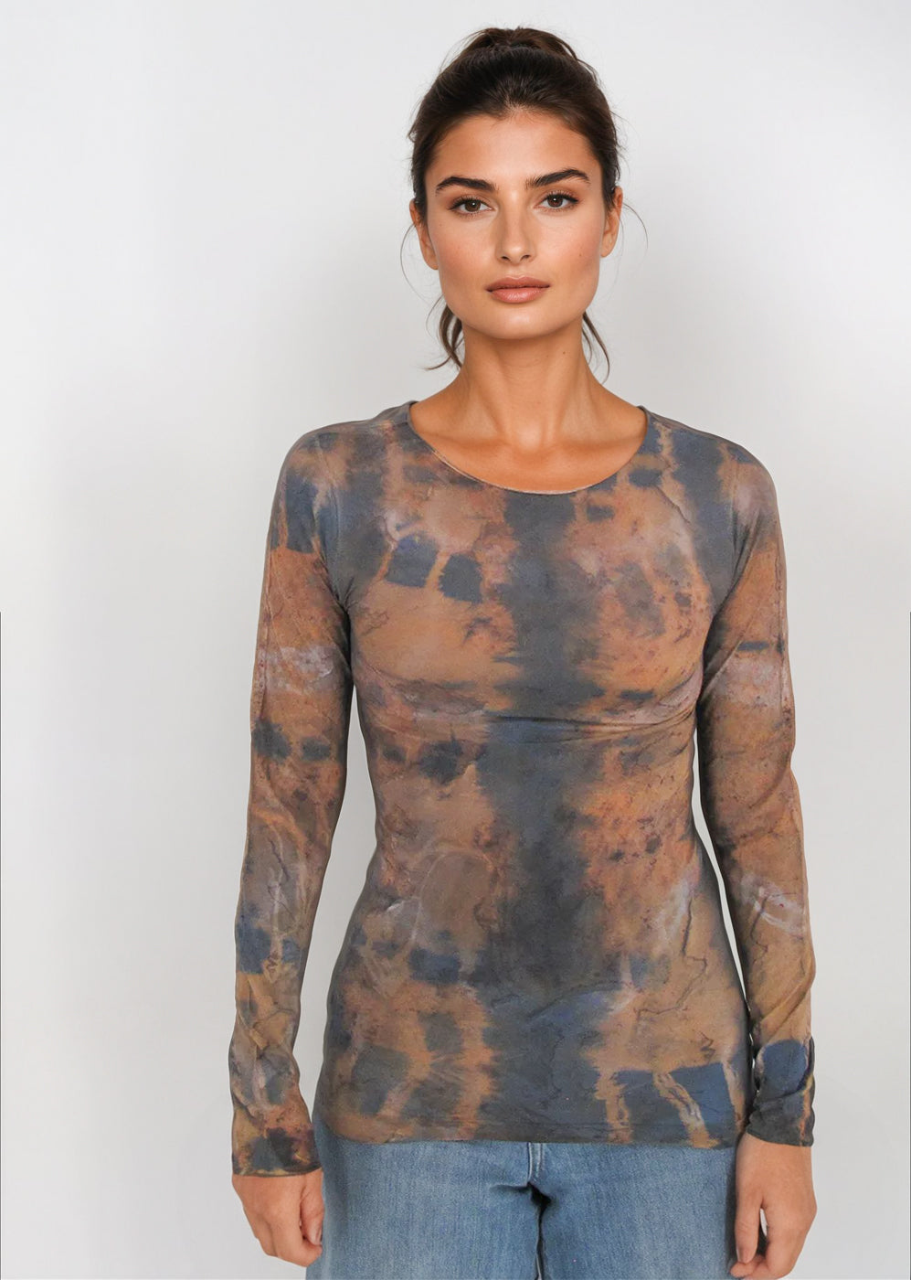 Web Exclusive - Raw Edge Second Skin Top