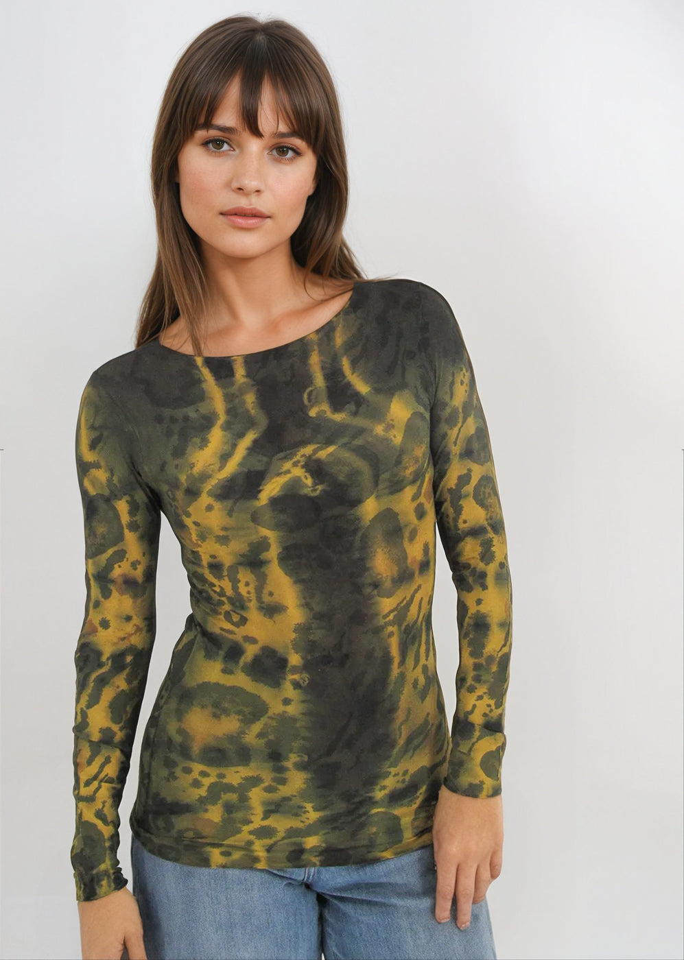 Web Exclusive - Raw Edge Second Skin Top