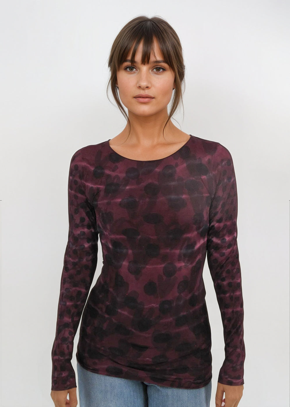 Web Exclusive - Raw Edge Second Skin Top