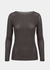Classic Dot Raw Edge Second Skin Top