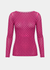 Classic Dot Raw Edge Second Skin Top