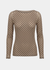 Classic Dot Raw Edge Second Skin Top