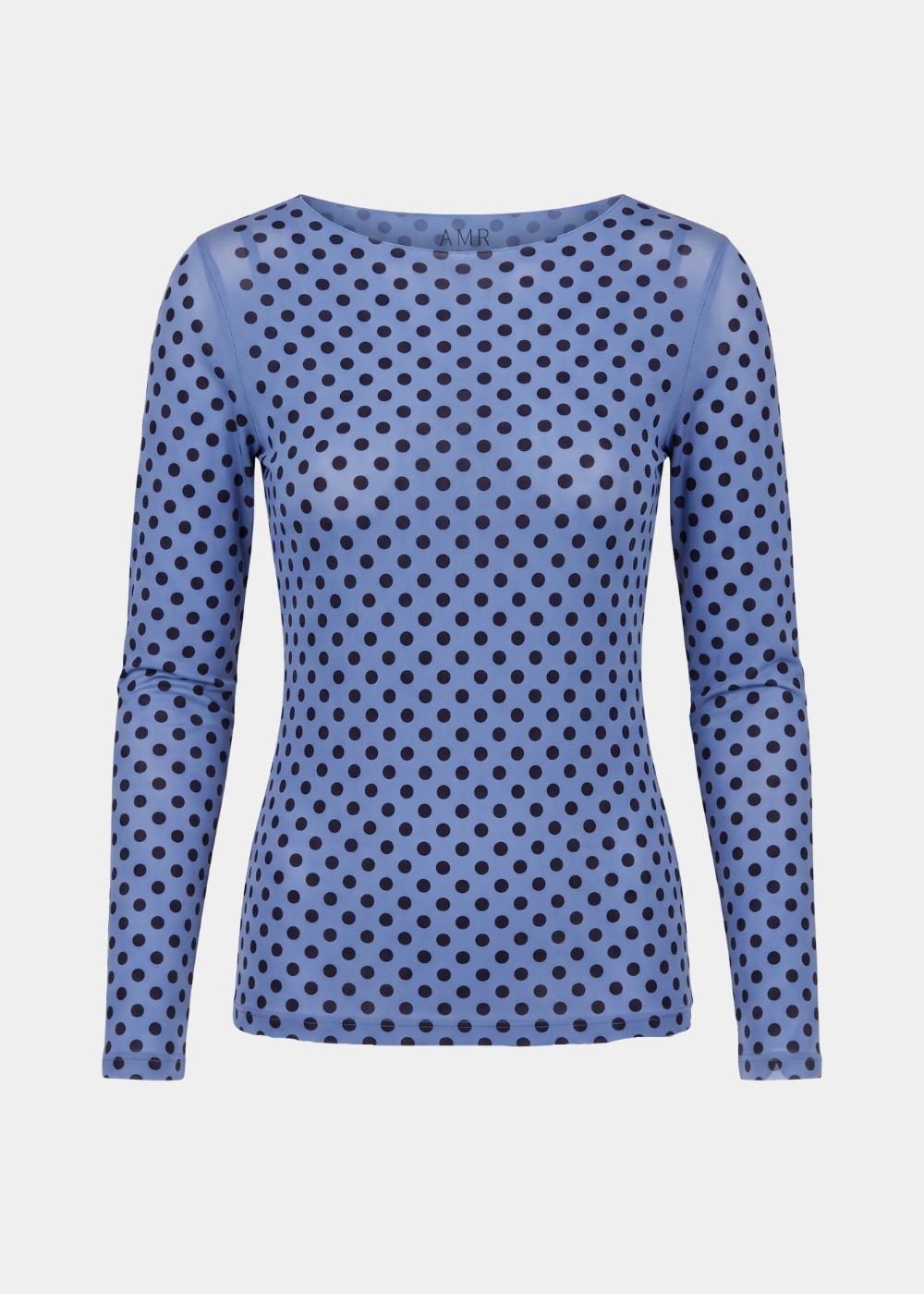 Mini Dot Raw Edge Second Skin Top