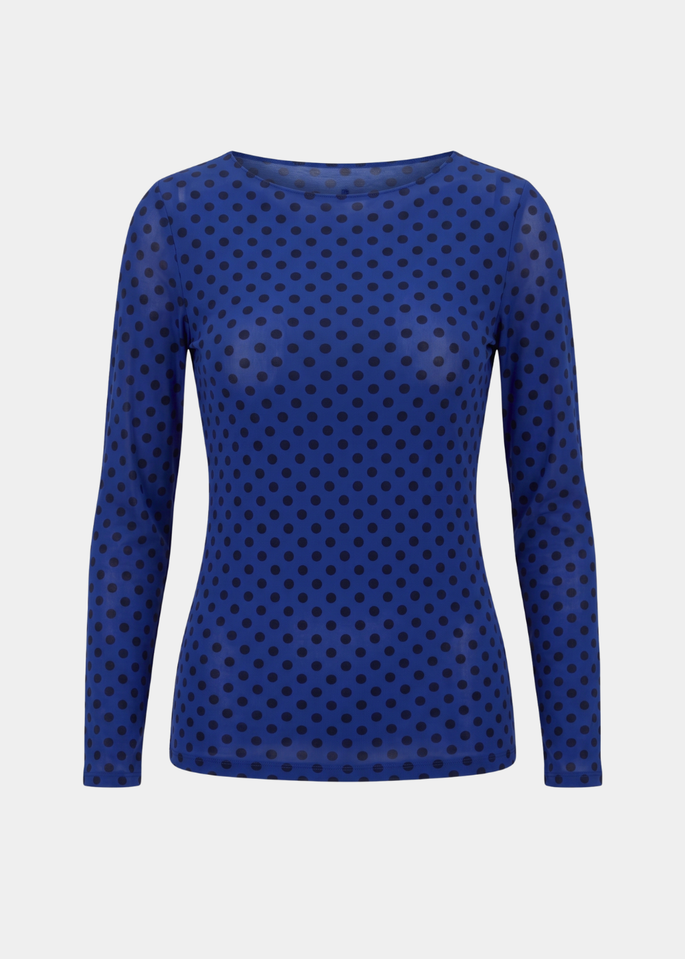 Mini Dot Raw Edge Second Skin Top