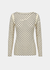 Classic Dot Raw Edge Second Skin Top