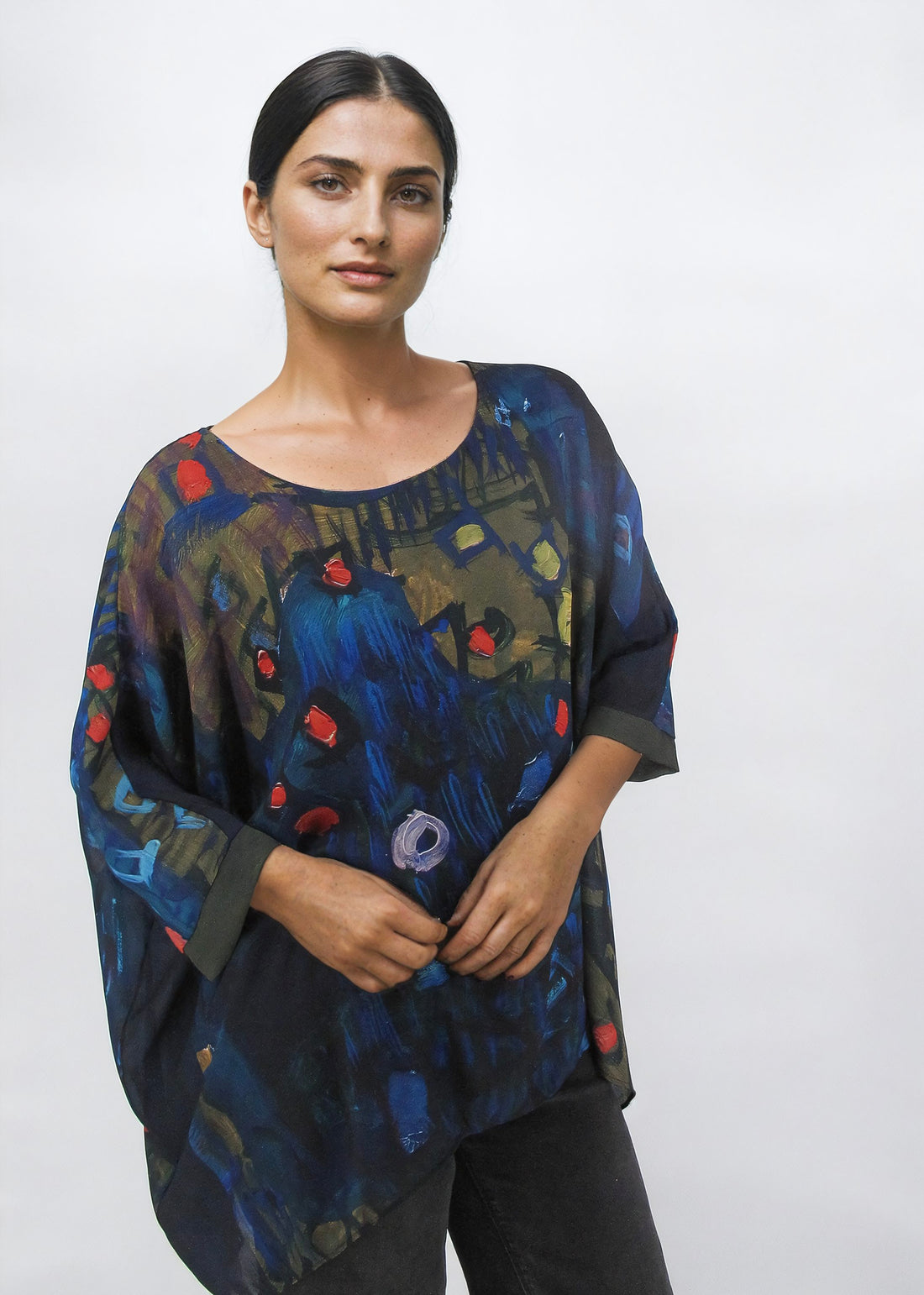 Web Exclusive Capri Poncho