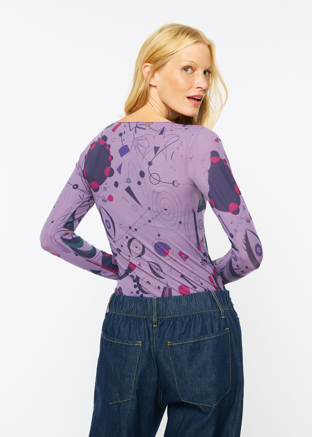 Miro Second Skin Raw Edge Top- In Stock