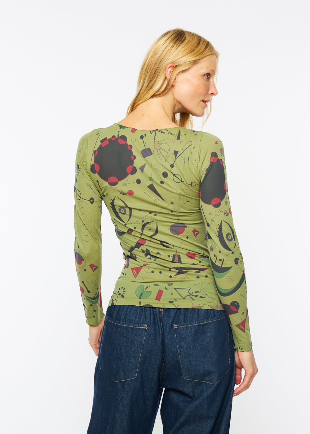 Miro Second Skin Raw Edge Top- In Stock