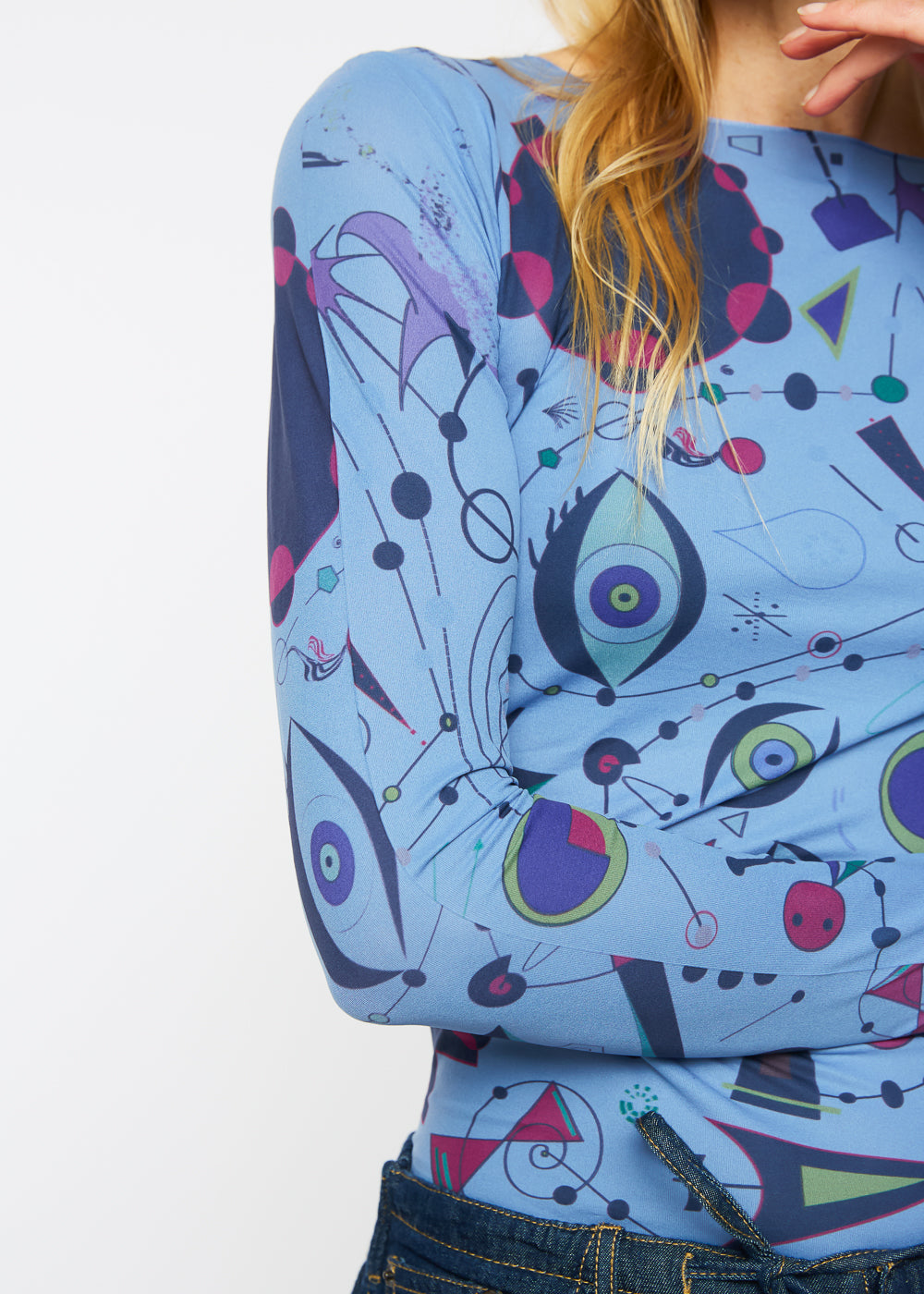 Miro Second Skin Raw Edge Top- In Stock