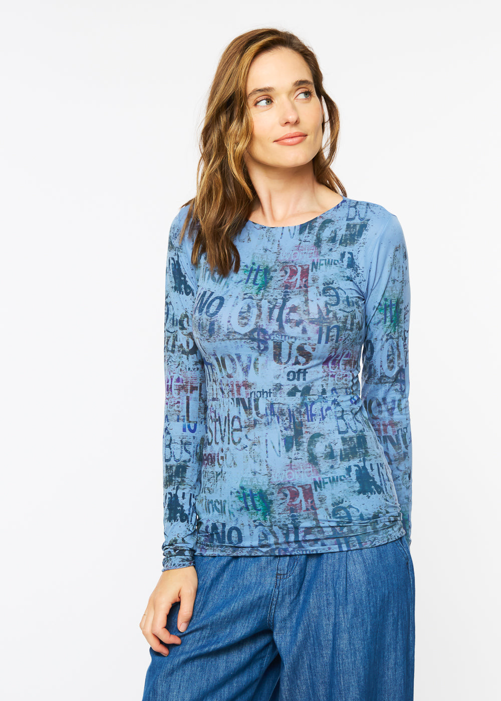 Free Press Second Skin Raw Edge Top- In Stock