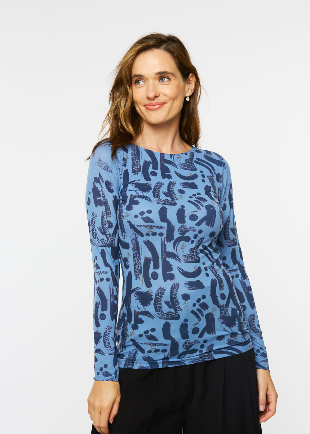 Savage Second Skin Raw Edge Top- In Stock