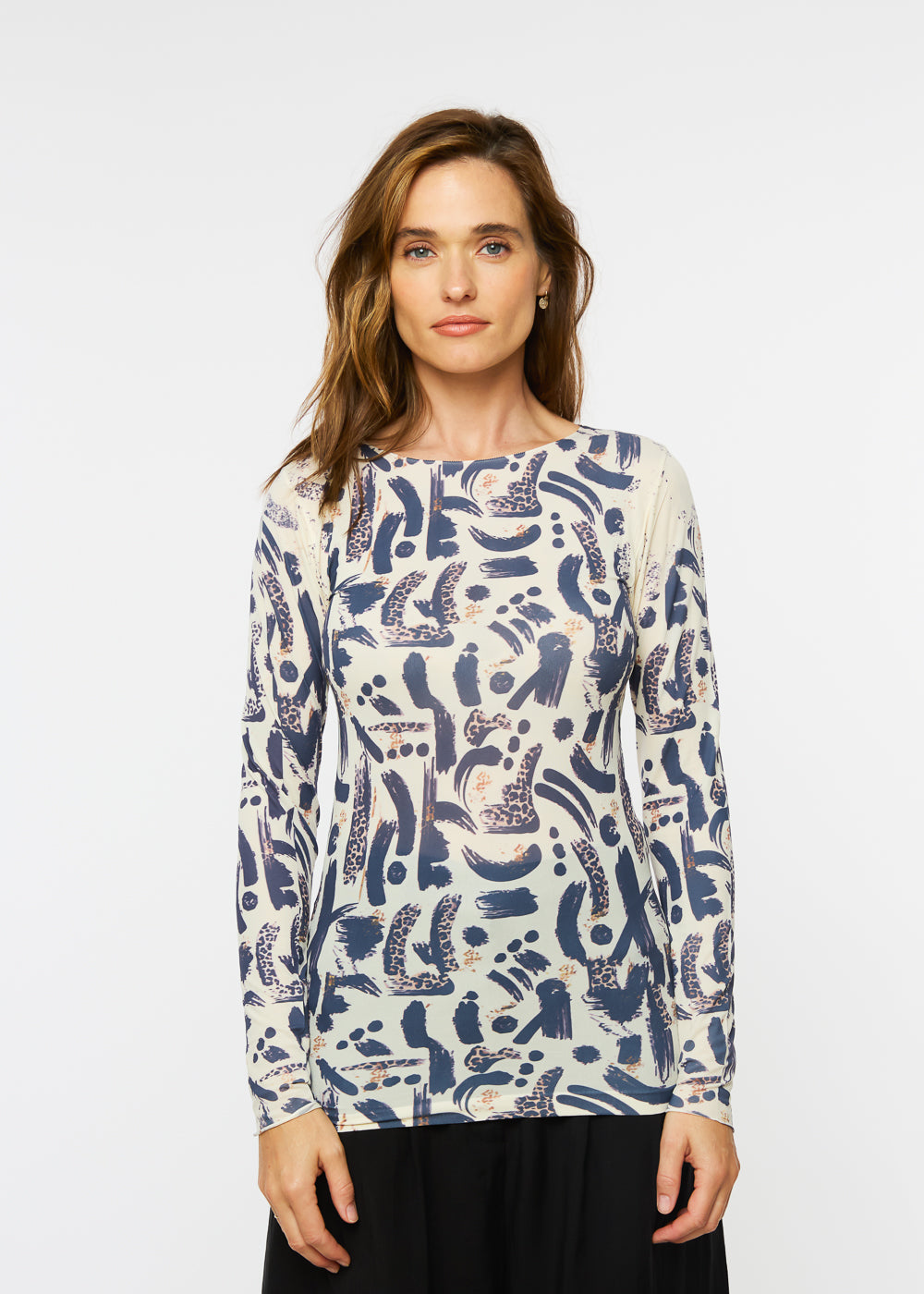 Savage Second Skin Raw Edge Top- In Stock