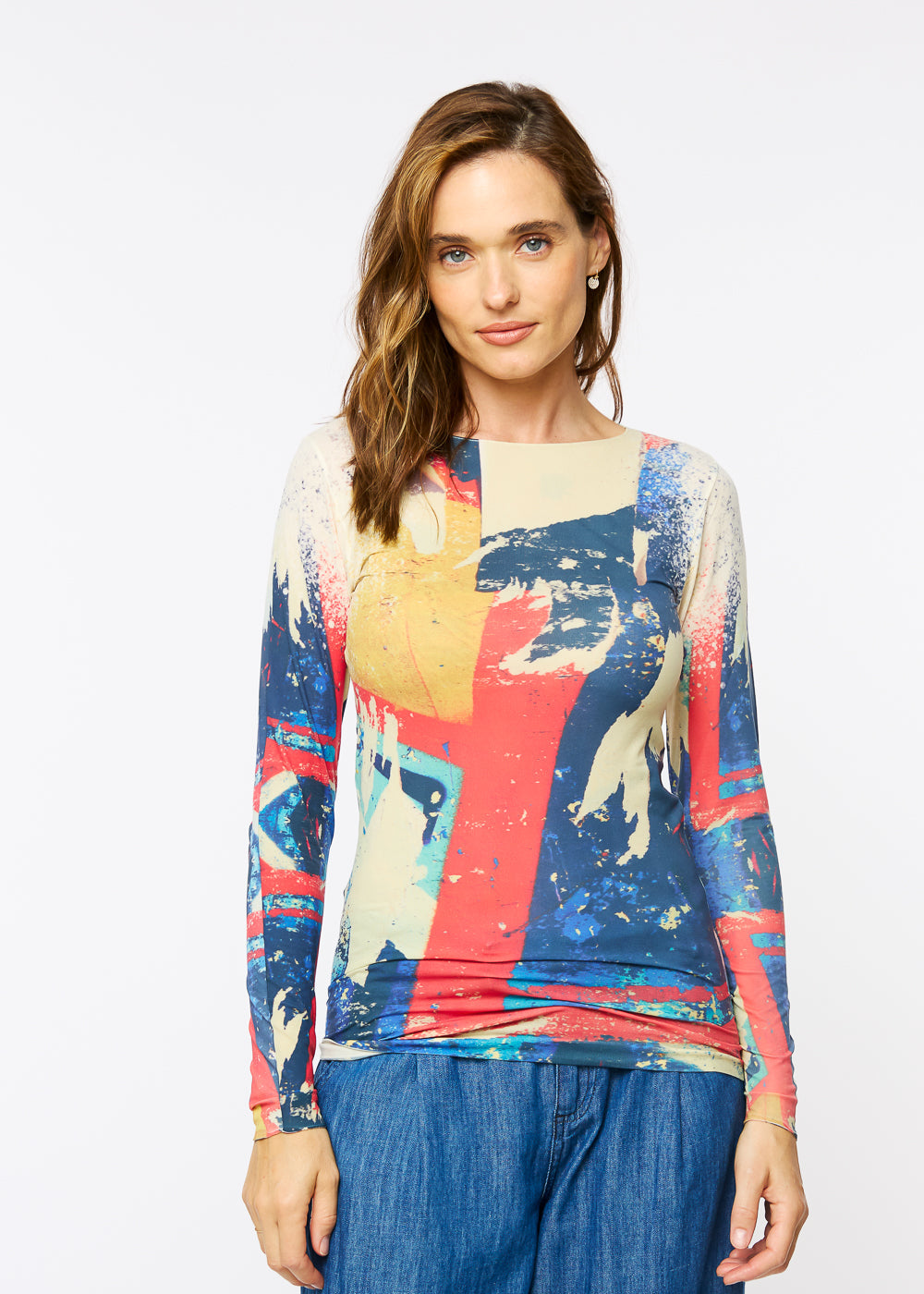 Revolution Raw Edge Second Skin Top- In Stock