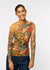 Socialite Raw Edge Second Skin Top