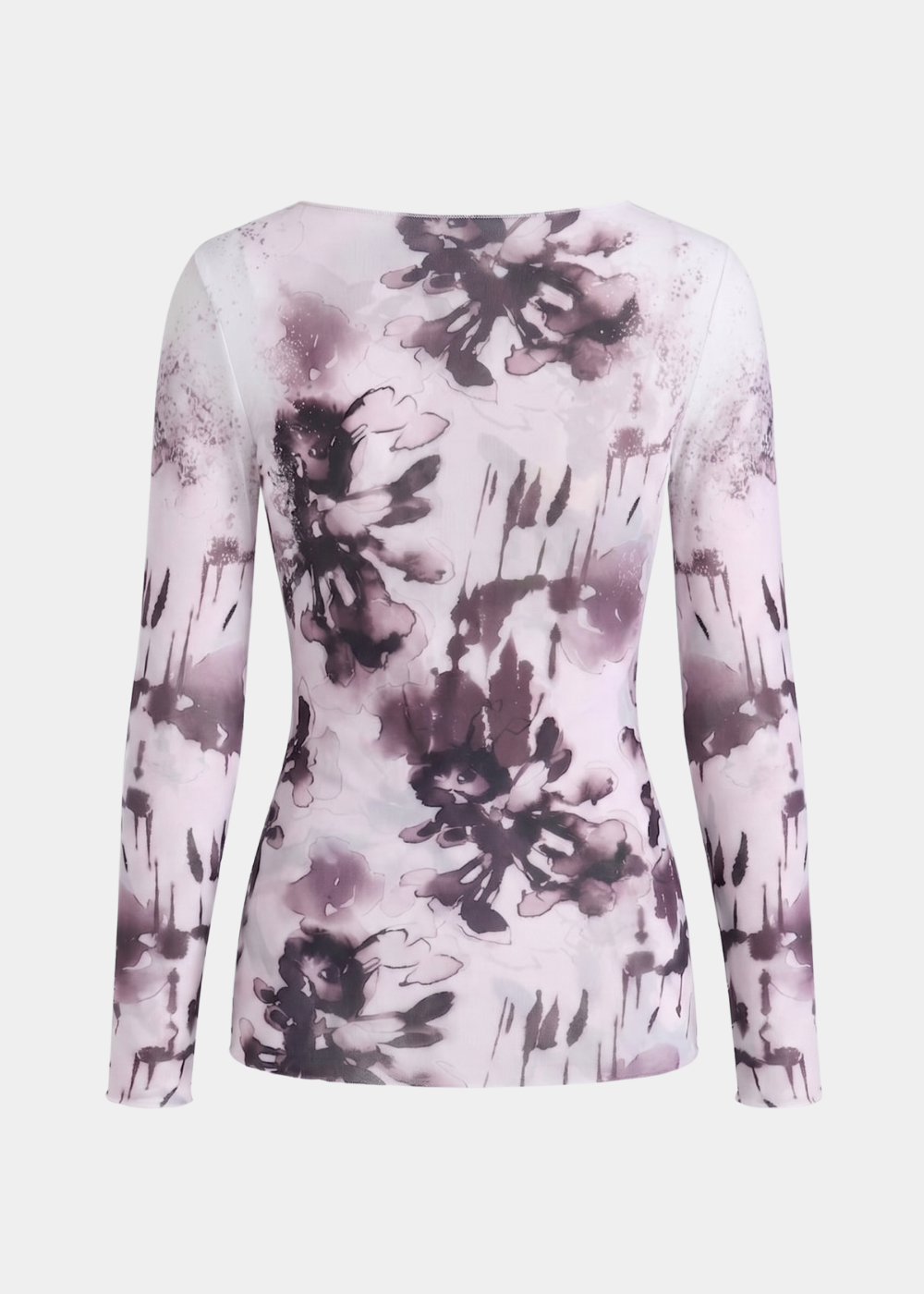 Poetic Raw Edge Second Skin Top