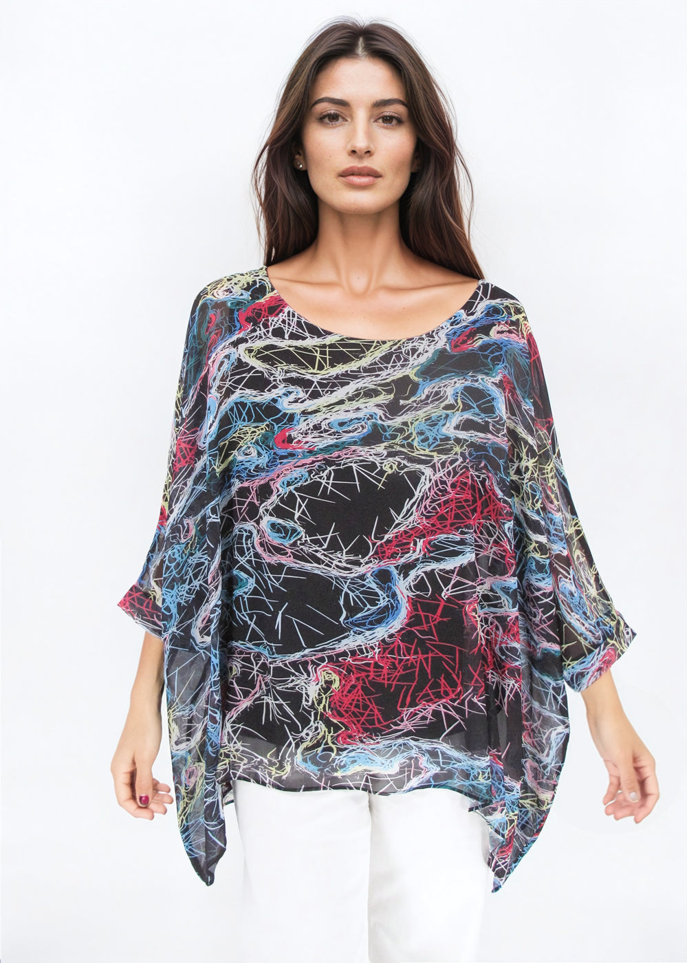 Web Exclusive Capri Poncho