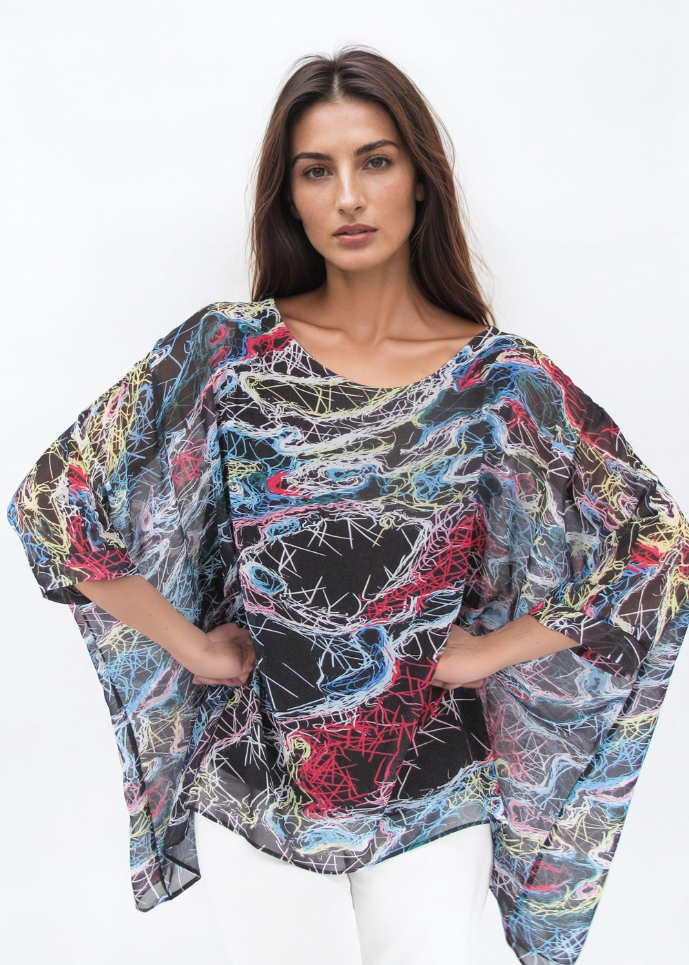 Web Exclusive Capri Poncho