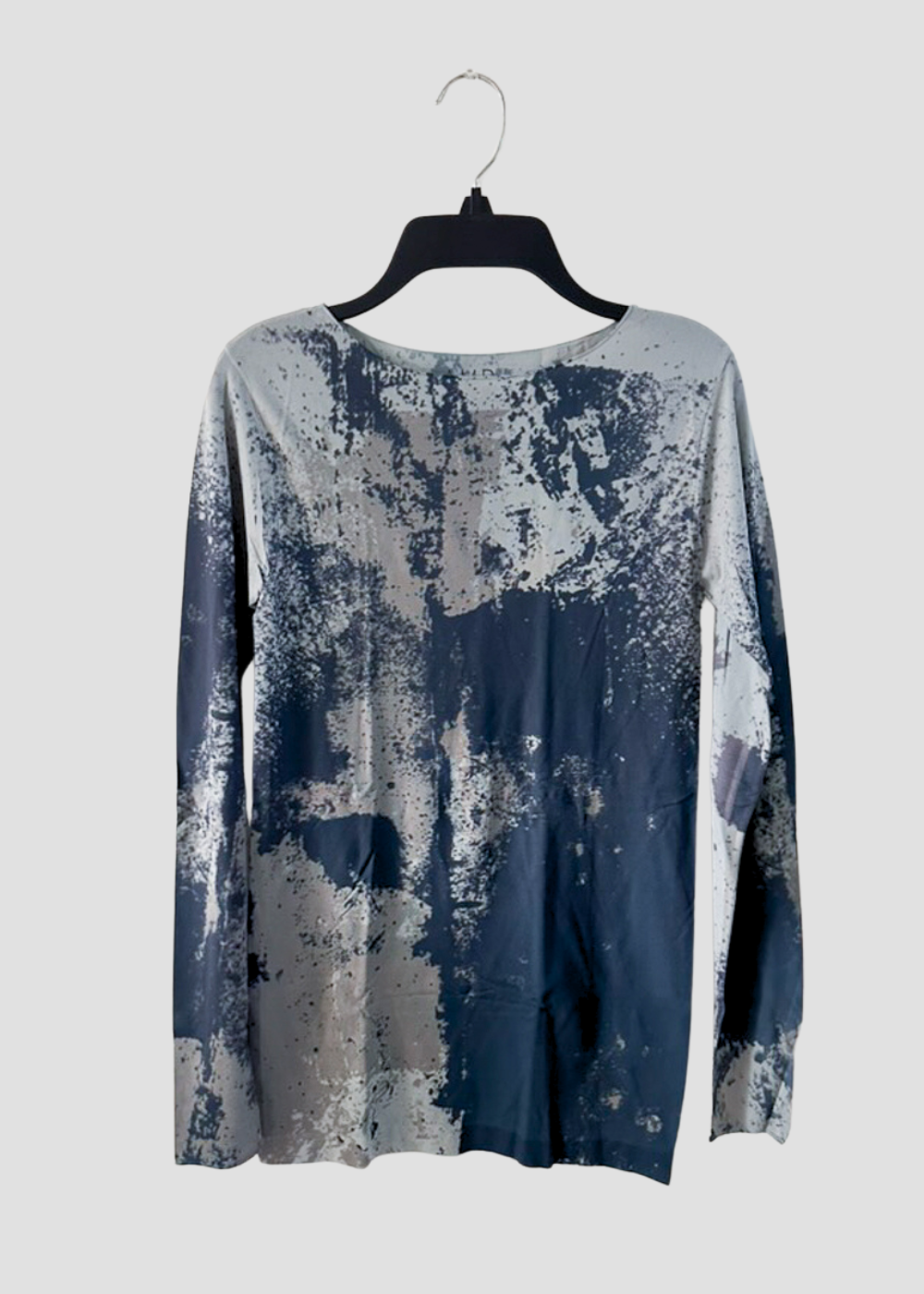 Stormy Raw Edge Second Skin Top