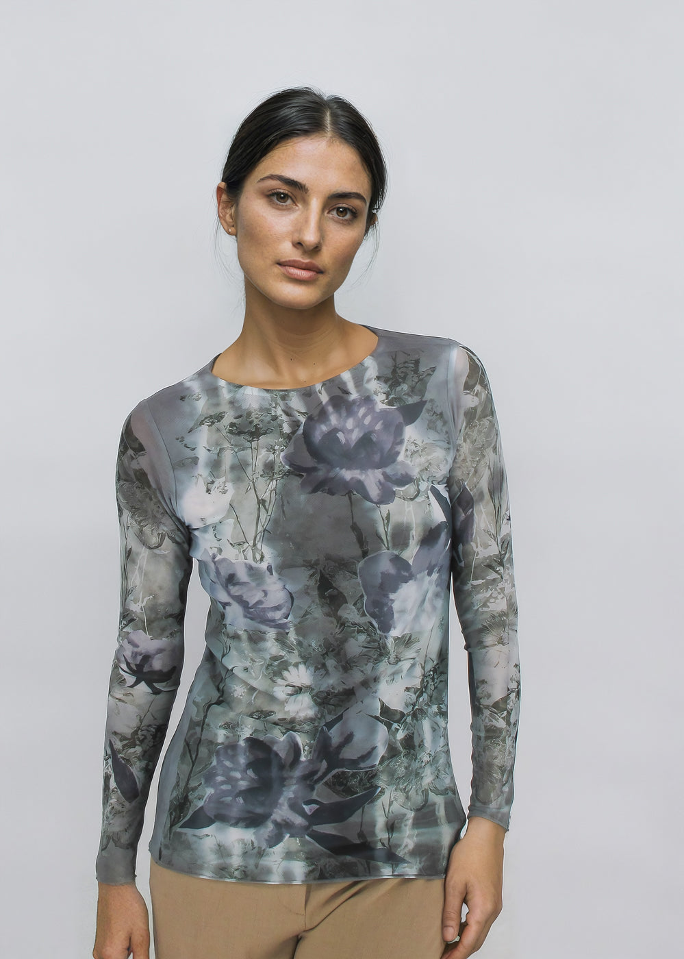Web Exclusive Florence Double Sheer Top in S/M