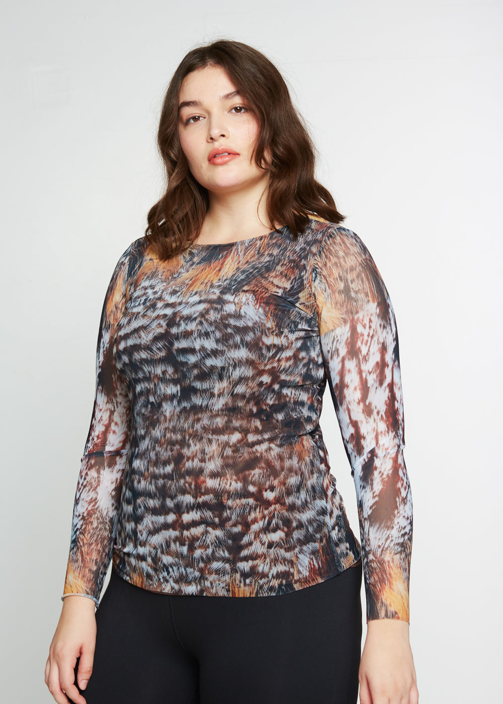 Feathers - Florence Double Sheer Top