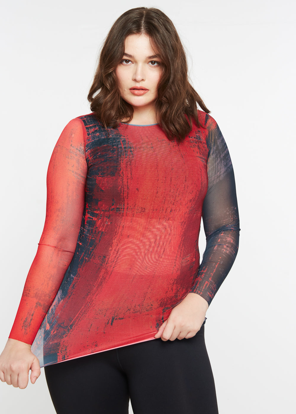 Vermillion - Florence Double Sheer Top