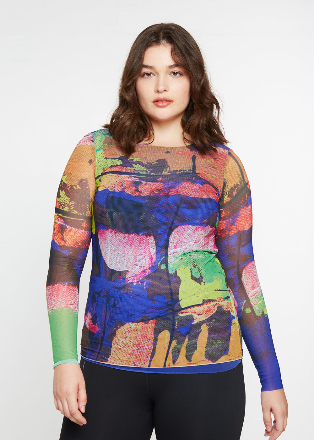 Color Palette - Florence Double Sheer Top