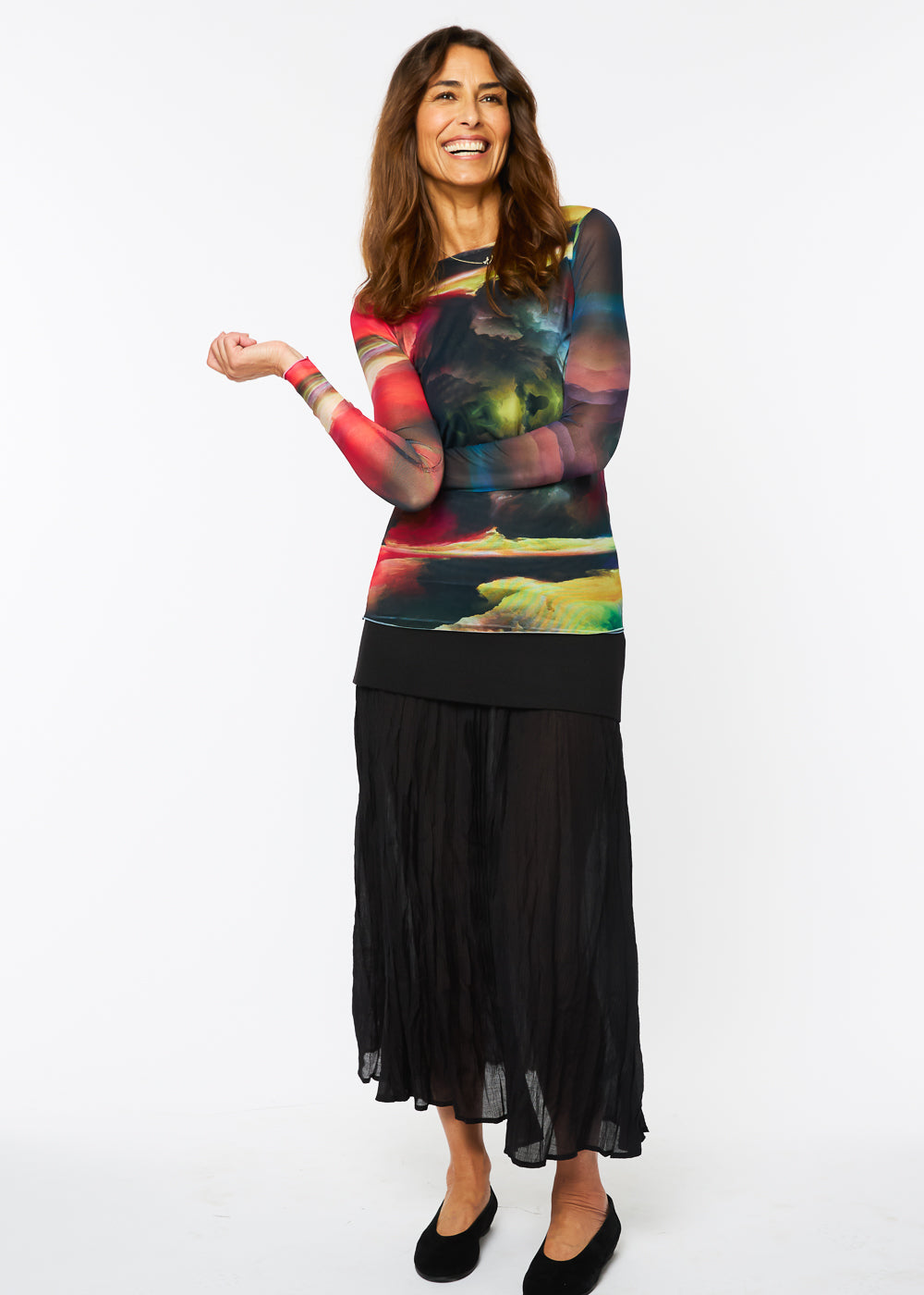 Surreal - Florence Double Sheer Top- In Stock