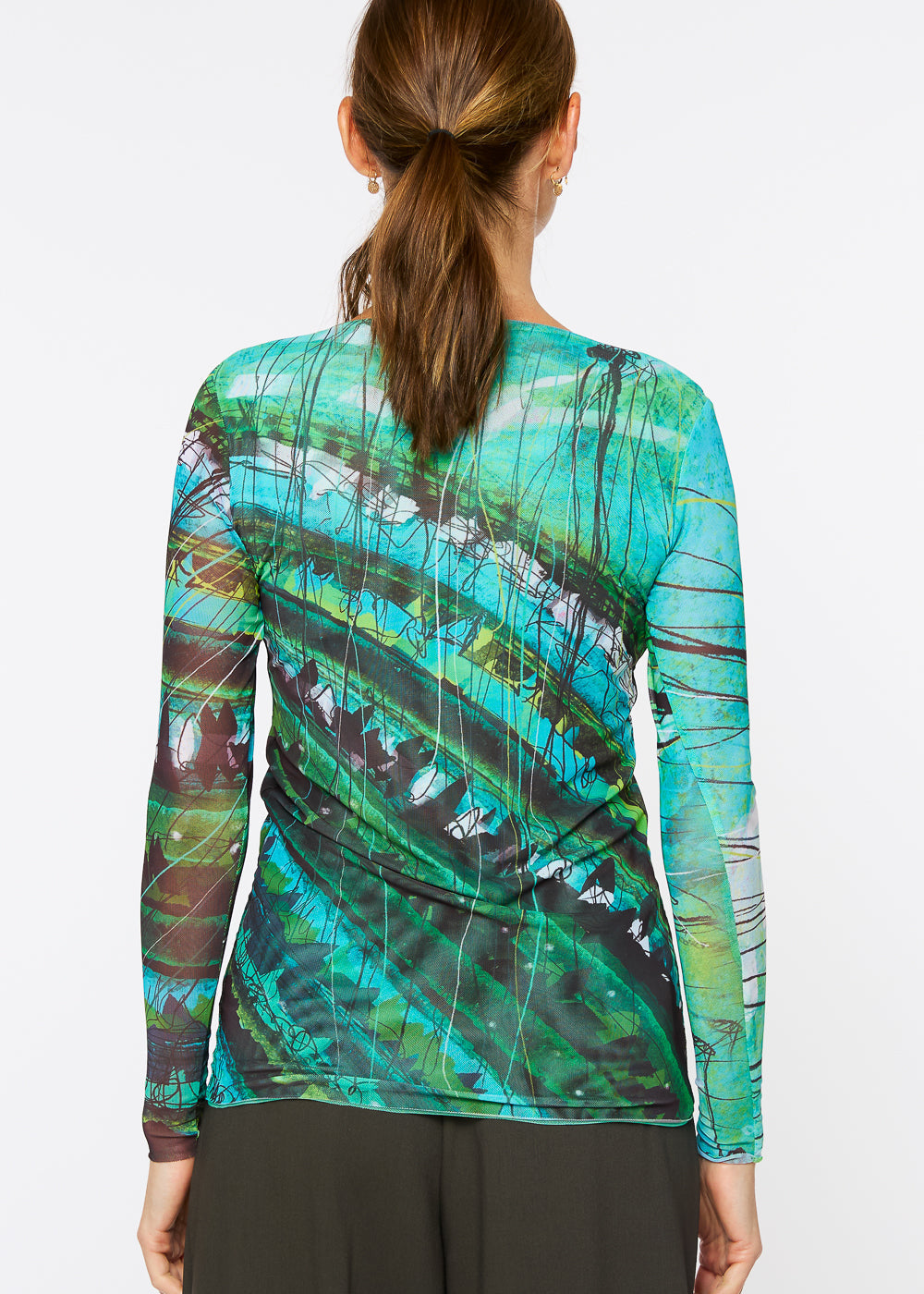 Enchanted - Florence Double Sheer Top- In Stock