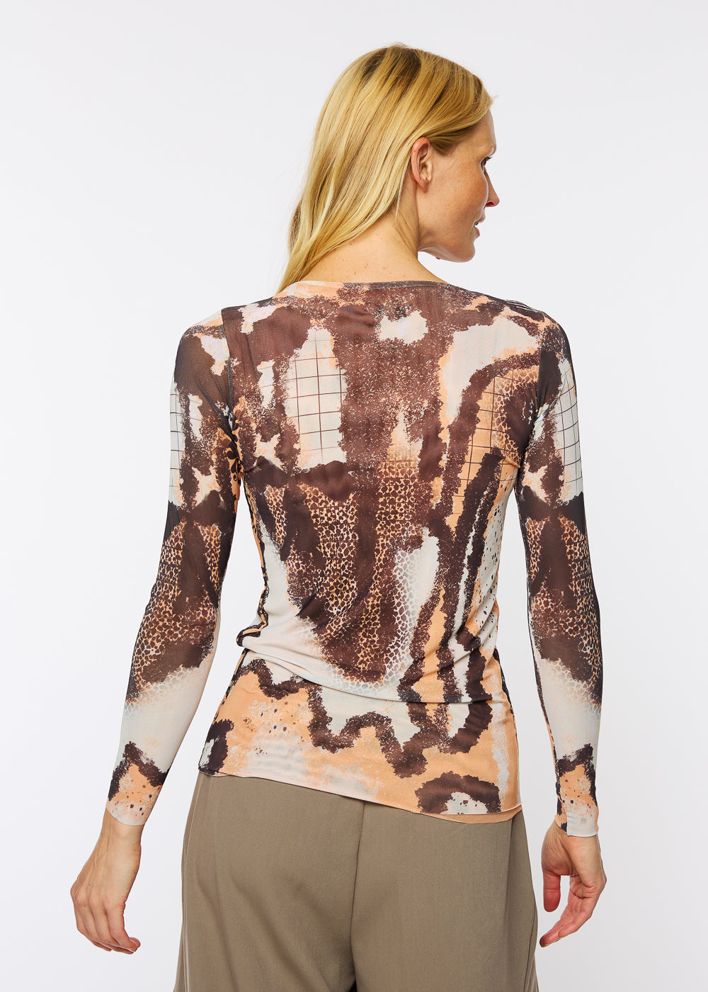 Terra - Florence Double Sheer Top- In Stock