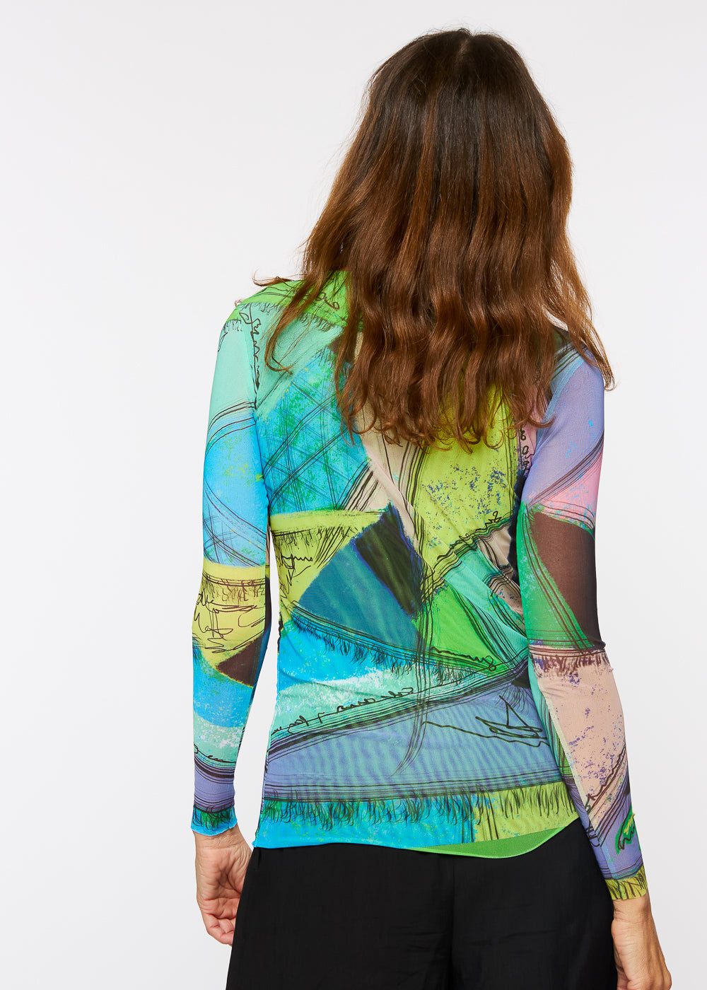 Angles - Florence Double Sheer Top- In Stock