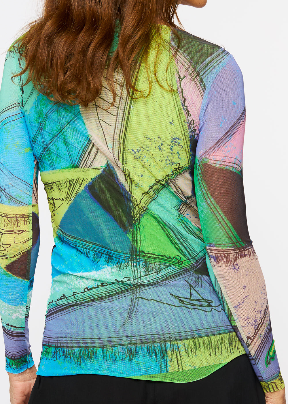 Angles - Florence Double Sheer Top- In Stock