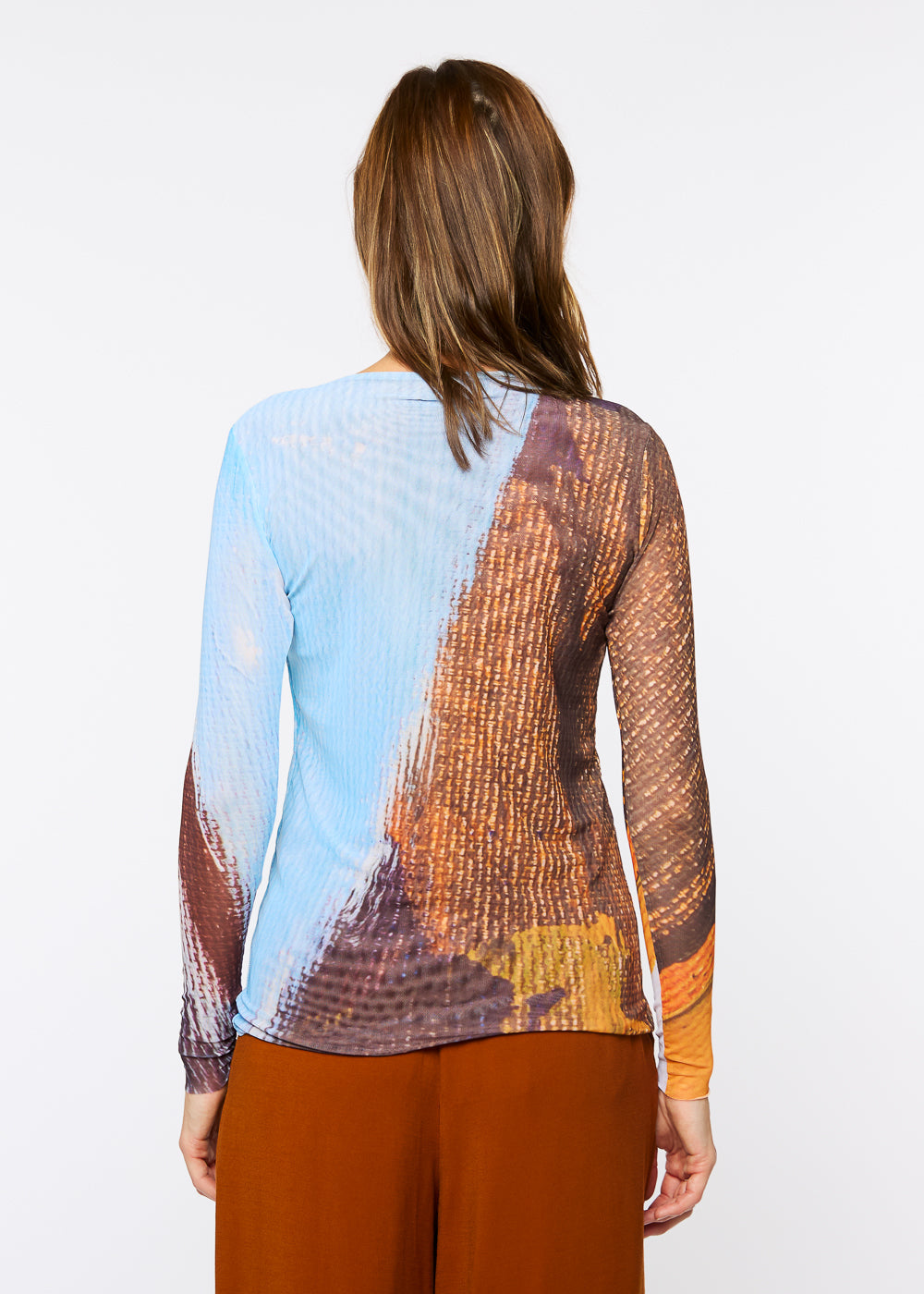 Coastal Wood - Florence Double Sheer Top- In Stock