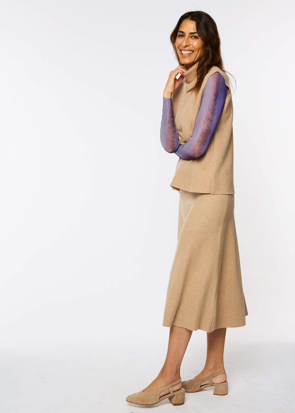 Shadowline - Florence Double Sheer Top- In Stock